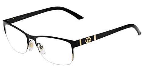 GUCCI GG 4236 UWX SHINY BLACK EYEGLASSES GLASSES 